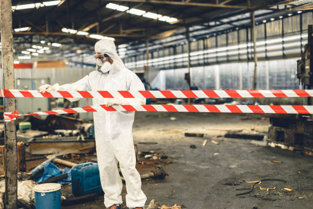 Professional Odor Removal technician working in Somersworth, NH